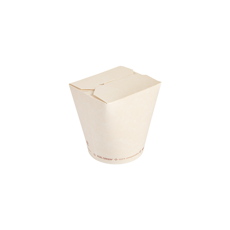 RÉCIPIENTS MULTIUSAGES 'COMPOSTABLE' 960 ML 325 G/M2 Ø9x10,8 CM BLANC CARTON (450 UNITÉ) RÉCIPIENTS MULTIUSAGES 'COMPOSTABLE' 960 ML 325 G/M2 Ø9x10,8 CM BLANC CARTON (450 UNITÉ)