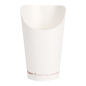 GOBELETS À FRITES OUVERT 'COMPOSTABLE' 16 OZ - 480 ML 242 G/M2 Ø8,5x13,5 CM BLANC CARTON (1000 UNITÉ) Image GOBELETS À FRITES OUVERT 'COMPOSTABLE' 16 OZ - 480 ML 242 G/M2 Ø8,5x13,5 CM BLANC CARTON (1000 UNITÉ) #2