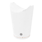 Image GOBELETS À FRITES AVEC FERMETURE 'COMPOSTABLE' 16 OZ - 480 ML 242 G/M2 8,5x14 CM BLANC CARTON (1000 UNITÉ) #1
