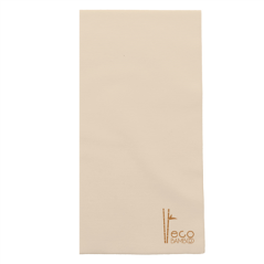 Image SERVIETTES P.1/8 'ECO-BAMBOO' 70 G/M2 40x40 CM NATUREL BAMBOU (600 UNITÉ) #1