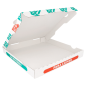 BOÎTES PIZZA MICROCANNELURE 100% VIERGE 340 G/M2 29x29x3,5 CM BLANC CARTON (100 UNITÉ) Image BOÎTES PIZZA MICROCANNELURE 100% VIERGE 340 G/M2 29x29x3,5 CM BLANC CARTON (100 UNITÉ) #2