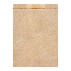 Image SACHETS CROISSANTS  32 G/M2 19+8x26 CM NATUREL KRAFT (500 UNITÉ) #1