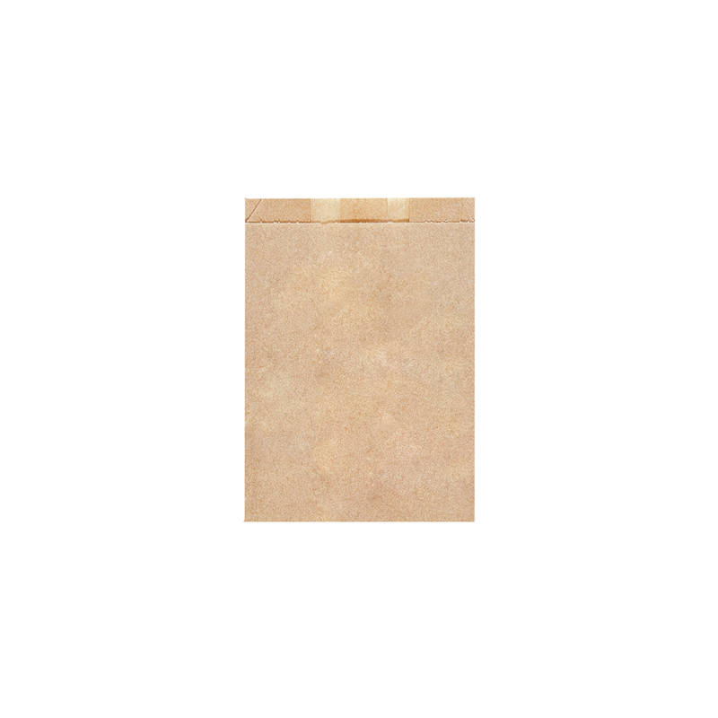 SACHETS BOULANGERIE  32 G/M2 26+8x35 CM NATUREL KRAFT (250 UNITÉ)