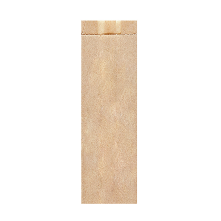 Image SACHETS BOULANGERIE  32 G/M2 14+9x46 CM NATUREL KRAFT (500 UNITÉ) #1