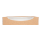 RÉCIPIENTS SUSHI+FÊNETRE 'THEPACK' 220 G/M2 + OPP 23x23x5 CM MARRON CARTON ONDULÉ NANO-MICRO (300 UNITÉ) Image RÉCIPIENTS SUSHI+FÊNETRE 'THEPACK' 220 G/M2 + OPP 23x23x5 CM MARRON CARTON ONDULÉ NANO-MICRO (300 UNITÉ) #3