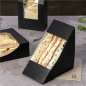 BOÎTES SANDWICH AVEC FENÊTRE - DOBLE 'THEPACK' 230 G/M2 + OPP 12,4x12,4x7,5 CM NOIR CARTON ONDULÉ NANO-MICRO (500 UNITÉ) Image BOÎTES SANDWICH AVEC FENÊTRE - DOBLE 'THEPACK' 230 G/M2 + OPP 12,4x12,4x7,5 CM NOIR CARTON ONDULÉ NANO-MICRO (500 UNITÉ) #