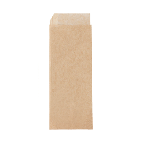 Image PAPIER INGRAISSABLES OUVERT 2 CÔTÉS - HOT DOG  34 G/M2 9+3x22 CM NATUREL PARCH.INGRAISSABLE (500 UNITÉ) #1