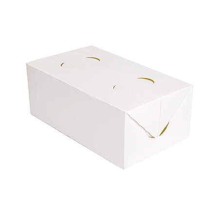 Image BOÎTES REPAS À EMPORTER 'THEPACK' 1 L 250 G/M2 11x18x7 CM BLANC CARTON ONDULÉ NANO-MICRO (300 UNITÉ) #1