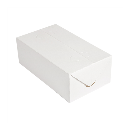 Image BOÎTES REPAS À EMPORTER 'THEPACK' 2 L 250 G/M2 13x23x8 CM BLANC CARTON ONDULÉ NANO-MICRO (300 UNITÉ) #1