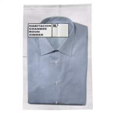 Image SACHETS LINGE PROPRE AVEC FERMETURE AUTO-ADHÉSIVE  40µ 30x45 CM TRANSPARENT PP (500 UNITÉ) #1