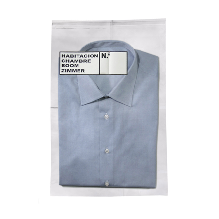 Image SACHETS LINGE PROPRE AVEC FERMETURE AUTO-ADHÉSIVE  40µ 30x45 CM TRANSPARENT PP (500 UNITÉ) #1