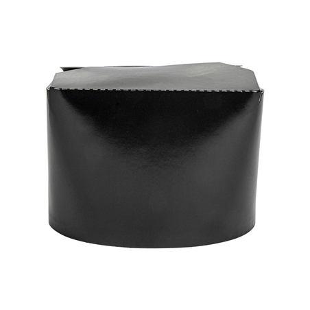 RÉCIPIENTS SALADIERS 1000 ML 305 + 18 PE G/M2 Ø12,3x8,5 CM NOIR CARTON (300 UNITÉ)