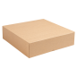 Image BOÎTES PATISSERIES SANS FENÊTRE 'THEPACK' 240 G/M2 30x30x8 CM NATUREL CARTON ONDULÉ NANO-MICRO (100 UNITÉ) #1