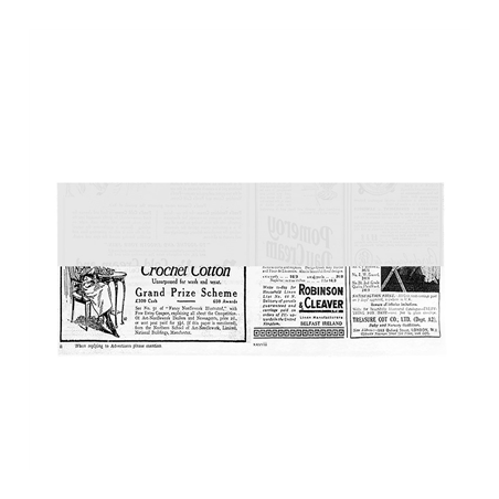 Image PAPIER INGRAISSABLES OUVERT 2 CÔTÉS ALLWRAP 'TIMES' 32 G/M2 35x17/9 CM BLANC PARCH.INGRAISSABLE (500 UNITÉ) #1