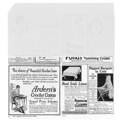 Image PAPIER INGRAISSABLES OUVERT 2 CÔTÉS ALLWRAP 'TIMES' 32 G/M2 26x25/15 CM BLANC PARCH.INGRAISSABLE (500 UNITÉ) #1