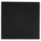 Image SERVIETTES P. 1/4  55 G/M2 50x50 CM NOIR AIRLAID (400 UNITÉ) #1
