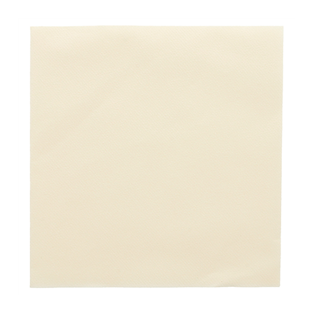 Image SERVIETTES P. 1/4  55 G/M2 50x50 CM IVOIRE AIRLAID (400 UNITÉ) #1