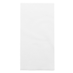 Image SERVIETTES P. 1/8 'LIKE LINEN' 70 G/M2 50x50 CM BLANC SPUNLACE (400 UNITÉ) #1