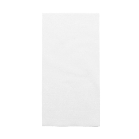 Image SERVIETTES P. 1/8 'LIKE LINEN' 70 G/M2 50x50 CM BLANC SPUNLACE (400 UNITÉ) #1