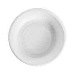 Image MINI POTS + COUVERCLES 'BIONIC' 30 ML Ø 6,2x2+0,7 CM BLANC BAGASSE (1000 UNITÉ) #4