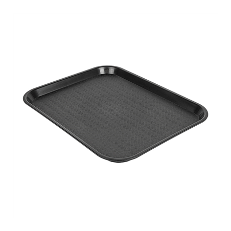 Image PLATEAU FAST FOOD  35,5x45,3 CM NOIR PP (1 UNITÉ) #1