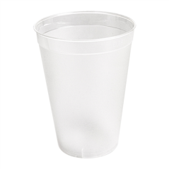 Image VERRES RÉUTILISABLES 180 ML Ø 6,7/4,3x8,7 CM TRANSPARENT PP (960 UNITÉ) #1