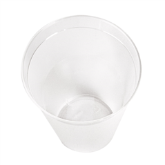 Image VERRES RÉUTILISABLES 180 ML Ø 6,7/4,3x8,7 CM TRANSPARENT PP (960 UNITÉ) #3