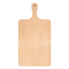 Image PELLE RECTANGULAIRE  45x23x1,5 CM NATUREL BOIS (1 UNITÉ) #3