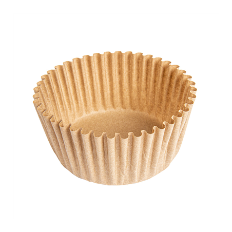 Image CAPSULES 'PETITS FOURS' 50 G/M2 Ø 5x2,7 CM NATUREL PARCH.INGRAISSABLE (1000 UNITÉ) #1