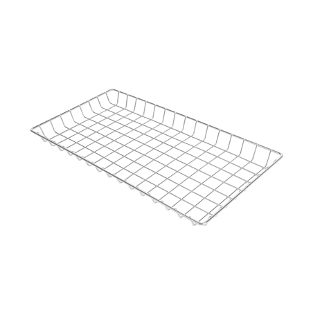 Image BASKET RECTANGULAIRE 'ARTINOX'  35x18x2,5 CM ARGENTE INOX (1 UNITÉ) #1