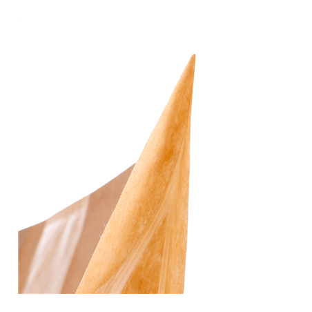 SACS AUTO-FERMETURE 500 GR 45 + 13 PET + 27 CPP G/M2 16+4x27 CM NATUREL KRAFT (500 UNITÉ)