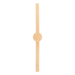 Image BAGUE AUTOCOLLANTE 4x30 CM NATUREL KRAFT (250 UNITÉ) #1