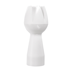 BUSE POUR SIPHON CRÈME, TULIPE BLANC PP (50 UNITÉ)