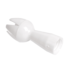 Image BUSE POUR SIPHON CRÈME, TULIPE   BLANC PP (50 UNITÉ) #3