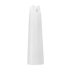 BUSE POUR SIPHON CRÈME, DROITS BLANC PP (50 UNITÉ)