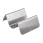 RACK POUR 1/2 TACOS 'ARTINOX' 10x8x3,5 CM ARGENTE INOX (12 UNITÉ) Image RACK POUR 1/2 TACOS 'ARTINOX' 10x8x3,5 CM ARGENTE INOX (12 UNITÉ) #1