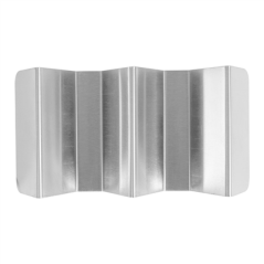 Image RACK POUR 2/3 TACOS 'ARTINOX'  16,5x8x3,5 CM ARGENTE INOX (12 UNITÉ) #3