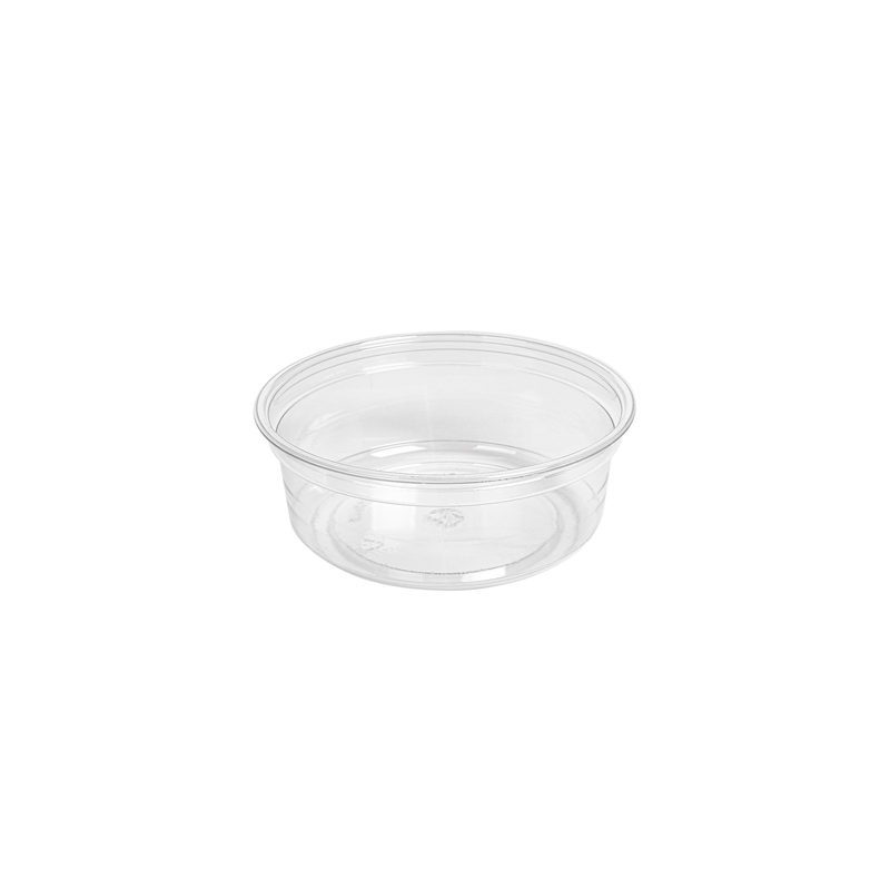 POTS TRAITEUR 250 ML Ø11,7x4,5 CM TRANSPARENT RPET (576 UNITÉ)