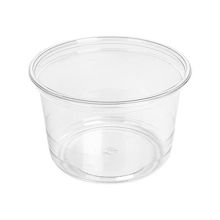 Image POTS TRAITEUR 500 ML Ø11,7x7,6 CM TRANSPARENT RPET (576 UNITÉ) #1