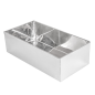 BOÎTE POUR BUFFET 'ARTINOX' 26,3x13x8 CM ARGENTE INOX (1 UNITÉ) Image BOÎTE POUR BUFFET 'ARTINOX' 26,3x13x8 CM ARGENTE INOX (1 UNITÉ) #1