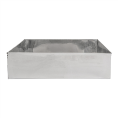 BOÎTE POUR BUFFET 'ARTINOX' 30x25,3x8 CM ARGENTE INOX (1 UNITÉ)