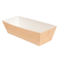 Image MOULES CUISSON PÂTISSERIE  230 G/M2 20,2x6,8x6,2 CM NATUREL KRAFT (300 UNITÉ) #1