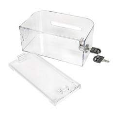 Image BOÎTE À CLÉS À SERRURE  18x8x12 CM TRANSPARENT PS (1 UNITÉ) #5