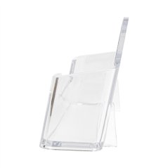 Image PORTE-CARTES DE VISITE À POSER  9,5x2,3x4,8 CM TRANSPARENT PS (2 UNITÉ) #3