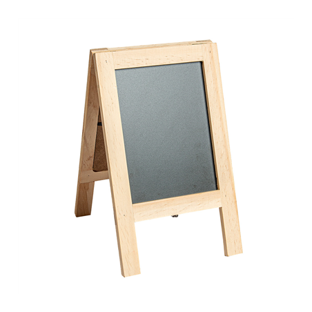 Image TABLEAU DOUBLE CÔTÉ  25x15x2 CM NATUREL BOIS (1 UNITÉ) #1