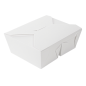 BOÎTES AMÉRICAINES 2 COMPART. 'THEPACK' 1320 + 660 ML 250 + 12PP G/M2 19,6x14x6,2 CM BLANC CARTON ONDULÉ NANO-MICRO (200 UNITÉ) Image BOÎTES AMÉRICAINES 2 COMPART. 'THEPACK' 1320 + 660 ML 250 + 12PP G/M2 19,6x14x6,2 CM BLANC CARTON ONDULÉ NANO-MICRO (200 U