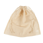 Image SACS FILET RÉUTILISABLES  33x33 CM BEIGE COTON (25 UNITÉ) #2
