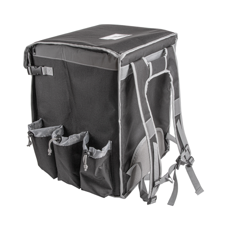 VALISE TRANSPORT  35,5x35,5x47 CM NOIR VINYL (1 UNITÉ)