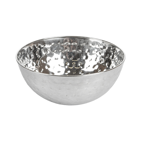 Image BOL MARTELÉ 'ARTINOX'  Ø 13x6 CM ARGENTE INOX (1 UNITÉ) #1