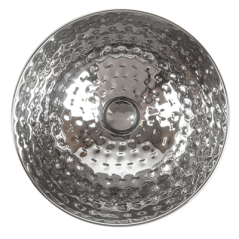 Image BOL MARTELÉ 'ARTINOX'  Ø 13x6 CM ARGENTE INOX (1 UNITÉ) #3